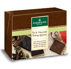 Starbucks® Chocolate and Tea Tasting Squares